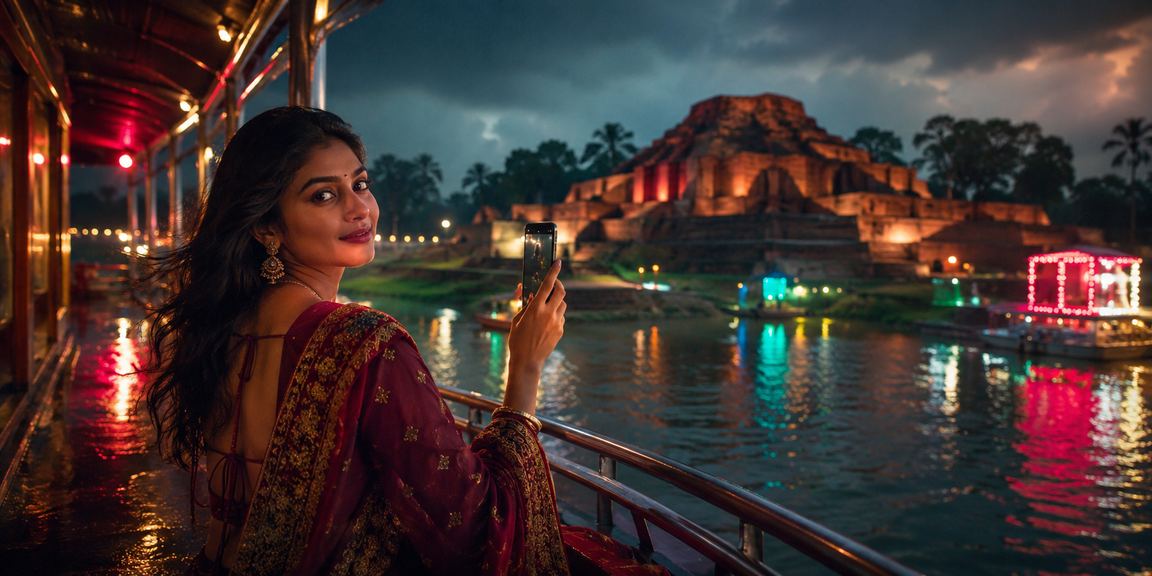 বাংলাদেশে নিয়ন আলোয় মোবাইল পেমেন্টের আধুনিক পরিবেশ