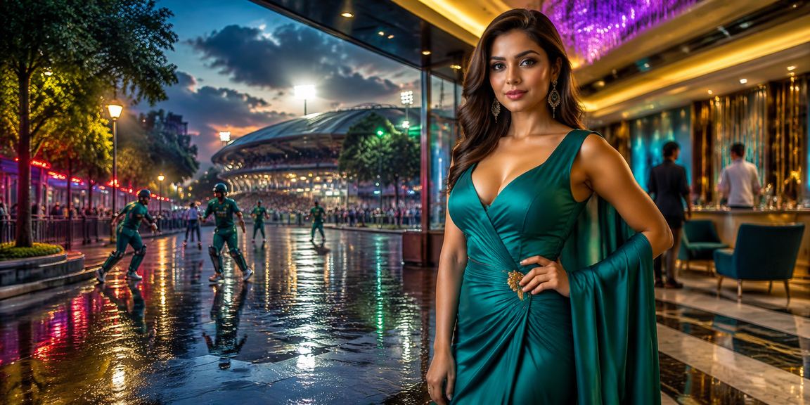 রাজশাহীতে নিয়নলাইটে ক্রিকেট বেটিং পরিবেশের দৃশ্য