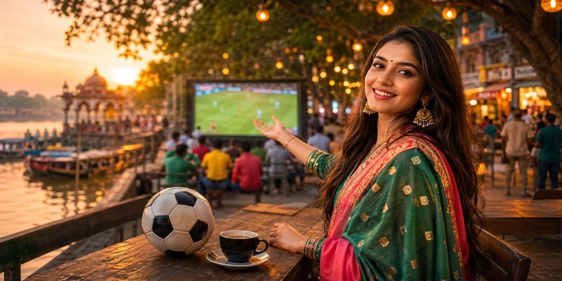 রাজশাহীতে বাংলাদেশি মডেল ফুটবল বেটিং উপভোগ করছেন